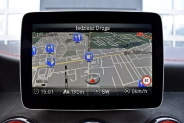 Mercedes CLA C117 Shooting Brake Facelifting AMG 2.0 45 AMG 381KM 2017 Mercedes CLA 45 AMG Bezwypadkowy / Salon Polska /, zdjęcie 22