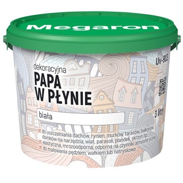 MEGARON ЖИДКИЙ ПАПА ДЕКОРАТИВНЫЙ ГРАФИТ 1л