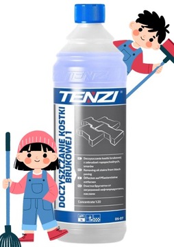 DOCZYSZCZANIE KOSTKI BRUKOWEJ 1 1L TENZI