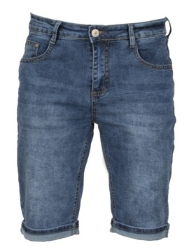 Krótkie spodnie męskie W:40 106 CM spodenki jeans