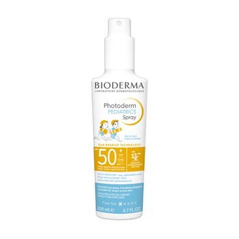 BIODERMA PHOTODERM KID PEDIATRICS OCHRONNY SPRAY PRZECIWSŁONECZNY SPF 50+