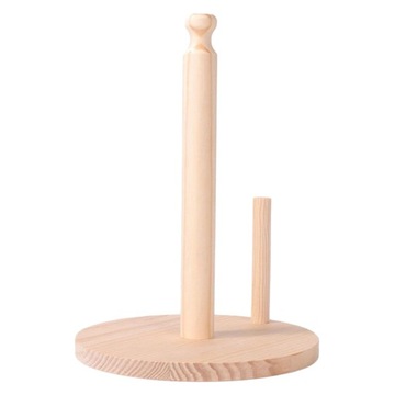 Drewniany uchwyt na ręczniki papierowe Pionowy stojak na chusteczki do stołu 15 cm x 30 cm