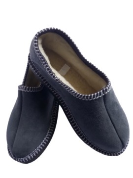 BAMBOSZE CIEPŁE SKÓRZANE OWCZA WEŁNA GÓRALSKIE*38*