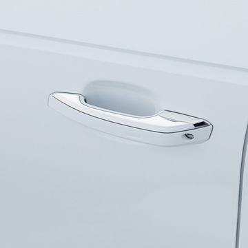 Хромированные накладки на дверные ручки AUDI A4 S4 B9 2015 - 2021 г.