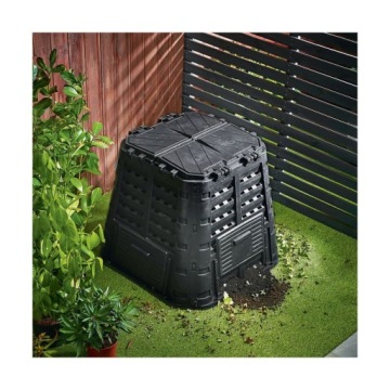 БОЛЬШОЙ ДОМАШНИЙ САД КОМПОСТЕР 480л Patrol Черный Вентиляция Ирригация