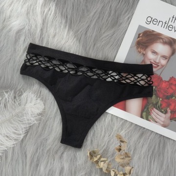 СТРИНГИ ЖЕНСКИЕ С ВЫСОКОЙ ПОСАДКОЙ, РАЗМЕР M