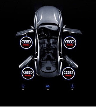 ПРОЕКТОР СВЕТОДИОДНЫЙ ЛОГОТИП AUDI HD A3 A4 A5 A6 A8 Q3 Q5 Q7