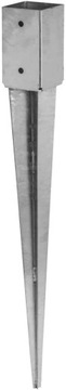 PODSTAWA SŁUPA KOTWA WBIJANA 70x70x750mm