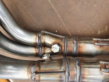 Yamaha R6 RJ27 2018 коллектор, коллекторы, глушитель