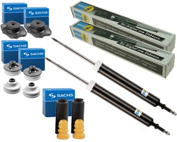 BILSTEIN 2x AMORTYZATORY PODUSZKI OSŁONY ODBOJE BMW 1 E87 E81 3 E90 E91 tył