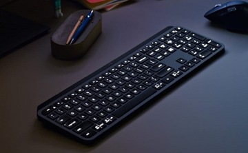 Мини-графитовая клавиатура LOGITECH MX Keys
