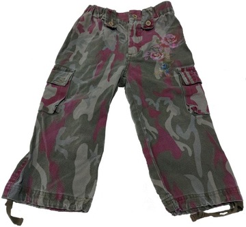 Spodnie bojówki Benetton, rozmiar 90