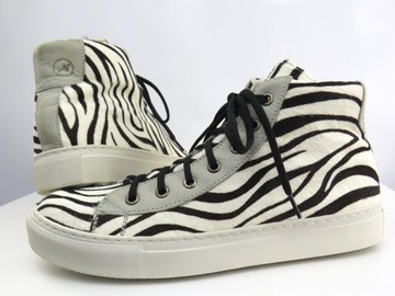 Bronx zebra buty sneakers SKÓRA NAT r 40 -50%