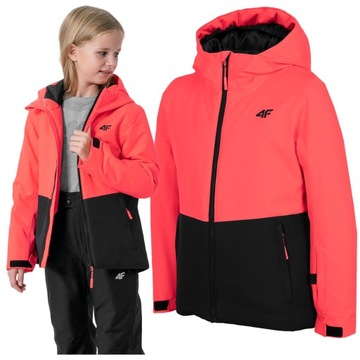 ЗИМНЯЯ ЛЫЖНАЯ КУРТКА ДЛЯ ДЕВОЧЕК 4F 128