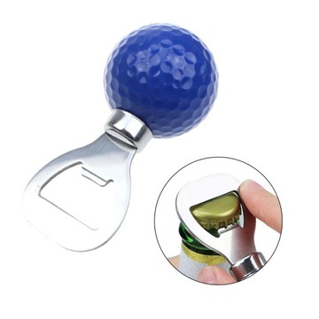 Przenośny otwieracz do butelek wina i piwa, kreatywny na imprezę w restauracji Golf Blue