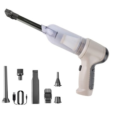 РУЧНОЙ АВТОПЫЛЕСОС, БЕСПРОВОДНОЙ, МНОГОФУНКЦИОНАЛЬНЫЙ, 120ВТ