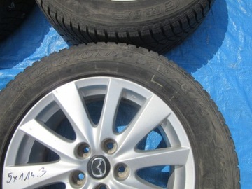 Mazda CX5 13 ДИСКИ АЛЮМИНИЕВЫЕ ДИСКИ КОМПЛЕКТ КОЛПАКОВ R17