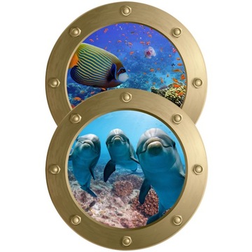 NAKLEJKI SEA LIFE NAKLEJKI DEKORACYJNE NAKLEJKI ŚCIENNE Z MOTYWEM OCEANU NAKLEJKI DO POKOJU DZIECIĘCEGO
