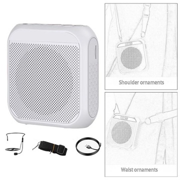 Портативный голосовой усилитель Portable Voice White