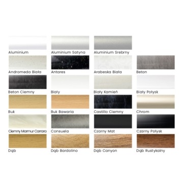 Планка столешницы ПВХ 23мм ТЕМНЫЙ ОРЕХ 3м