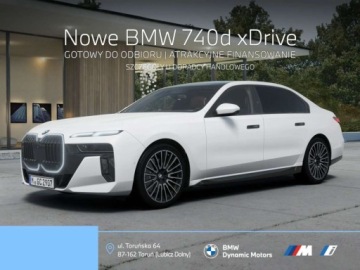 BMW Seria 7 G70 Sedan 3.0 40d 299KM 2026 BMW Seria 7 40d xDrive 299 KM mHEV - Gotowy do Odbioru - Hak - Kamera 360