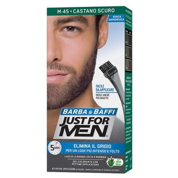 Just For Men odsiwiacz do brody ciemny brąz M45