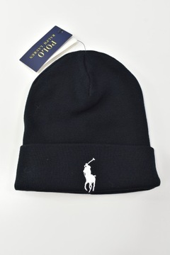 POLO Ralph LAUREN czapka zimowa bawełniana