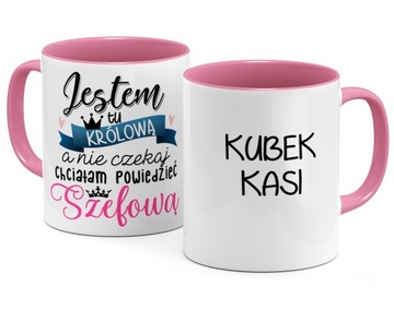 KUBEK SZEFOWEJ KUBEK SZEFA Z IMIENIEM