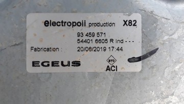 КОЛЯСКА САНКА ПЕРЕДНЯЯ RENAULT TRAFIC III VIVARO B 544016605R