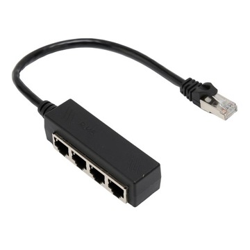 Разветвитель кабеля Ethernet RJ45, одна точка