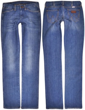 WRANGLER spodnie STRAIGHT low waist SOFIA W28 L34