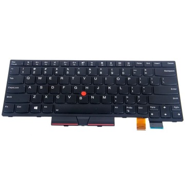 Klawiatura QWERTY PL/US Lenovo T470 T480 BL