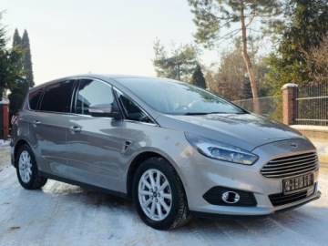 Ford S-Max II Van 2.0 TDCi 180KM 2016 Ford S-Max Titanium 180KM FULL LED Skora Navi Panorama KeylessGo BLIS SONY, zdjęcie 33