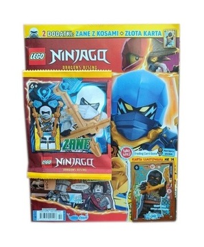 Magazyn LEGO Ninjago Minifigure Czasopismo 10/2024 - Zane z kosami