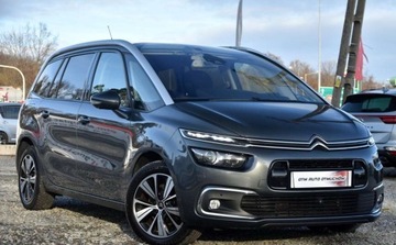 Citroen Grand C4 Picasso II Grand Picasso Facelifting 2.0 BlueHDi 150KM 2017 Citroen C4 Grand Picasso FULLED skora Blis alusy LINNE ASSIST Idealny Pano, zdjęcie 12