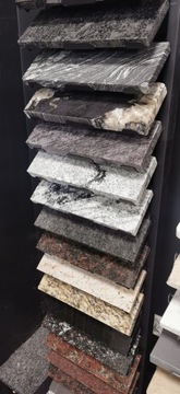 Гранитный подоконник на заказ Multicolor красный