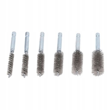 НАБОР ЩЕТОК ДЛЯ ОТВЕРСТИЙ 8-19ММ, 6 ШТ.