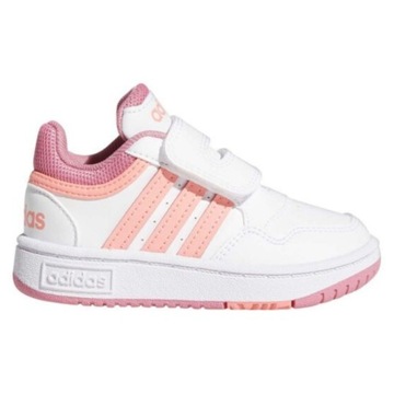 Adidas buty sportowe tworzywo sztuczne biały rozmiar 25 1/2
