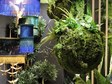 Декоративный растительный шар Moss Ball 45 см мох