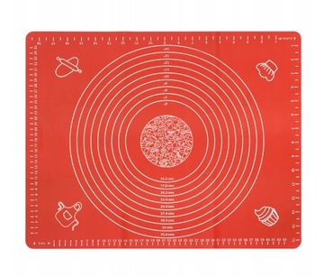 БОЛЬШОЙ СТОЛ 50X40 СИЛИКОНОВЫЙ КУХОННЫЙ КОВРИК