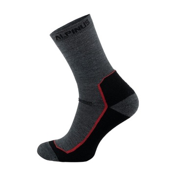 Skarpety Alpinus Avrill Merino przedza, Ciepłe, długie 43-46