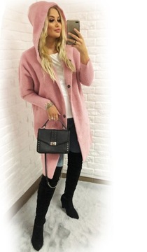 ПАЛЬТО АЛЬПАКА куртка ШЕРСТЯНЫЕ ЦВЕТА оверсайз ДЛИННЫЙ