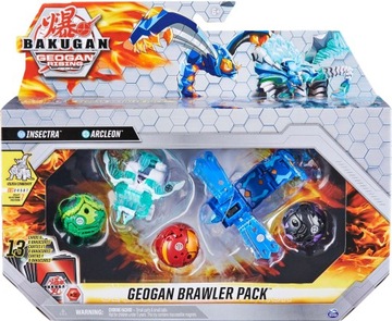 BAKUGAN GEOGAN RISING 5 FIGUREK INSECTRA ARCLEON