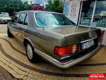 Mercedes Klasa S W126 Sedan 4.2 SE,SEL 204KM 1987 Mercedes-Benz Klasa S Sprawny super stan long Okazja 4.2 Benzyna 204KM, zdjęcie 3