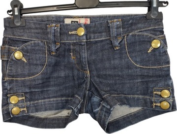 RIVER ISLAND Jeansowe SPODENKI Stylowe rozm. 34