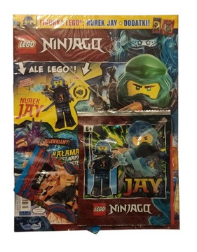 Magazyn LEGO Ninjago Minifigure Czasopismo -11/2021 - Nurek Jay