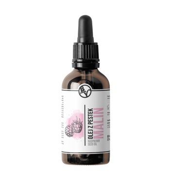 Olej z pestek malin do twarzy Naturalny Zimnotłoczony Nierafinowany 50 ml