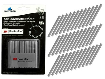 PATYCZKI NA SZPRYCHY ROWEROWE ROWER 36x ODBLASK