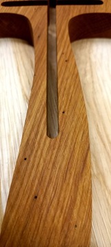 Крест деревянный, дуб, ручная работа.