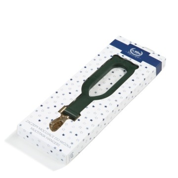 Черно-золотые крючки для крепления сумки к коляске La Millou.